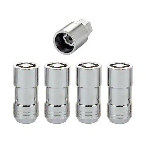 NEW McGard 24210 Chrome Cone Seat Wheel Locks (M14 x 1.5 Thread Size) - Set of 4 - Picture 2 of 2